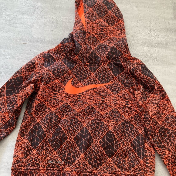 Nike Other - Nike Dri Fit Orange Toddler Hoodie like new